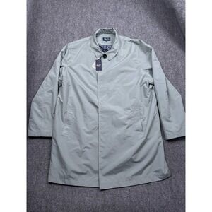 Original Penguin Mackintosh Coat‎ Raincoat Waterproof Mens Gray 3XL NWT